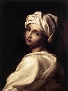 SIRANI, Elisabetta Portrait of Beatrice Cenci wr France oil painting reproduction